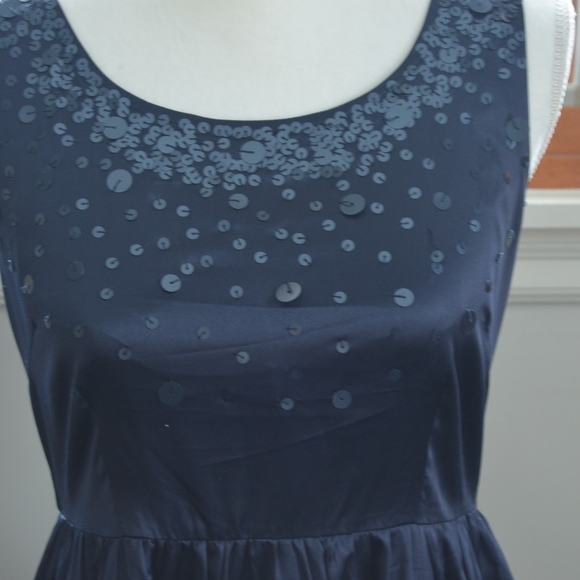 navy skater dress - Picture 4 of 8